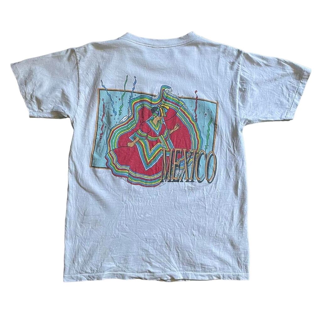Vintage 80s 90s American Marketing Works Island Princess Cruise Mexico T-shirt